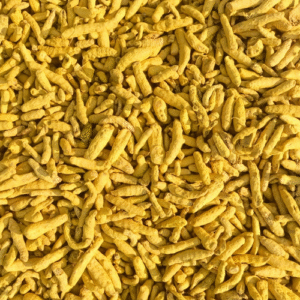 🌿zamzam albahar premium turmeric finger double polished (nizamabad)